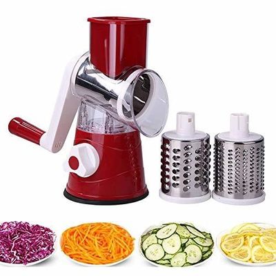 이 수동 회전 치즈 Grater 라운드 Tumbling 상자 Shredder와 함께 당신의 부엌을 업그레이드