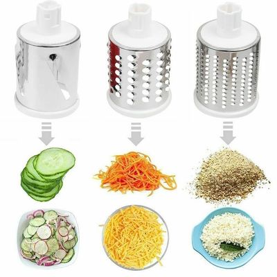 이 수동 회전 치즈 Grater 라운드 Tumbling 상자 Shredder와 함께 당신의 부엌을 업그레이드