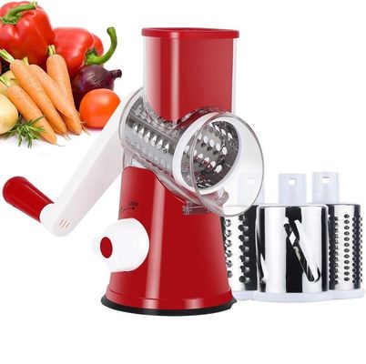 이 수동 회전 치즈 Grater 라운드 Tumbling 상자 Shredder와 함께 당신의 부엌을 업그레이드