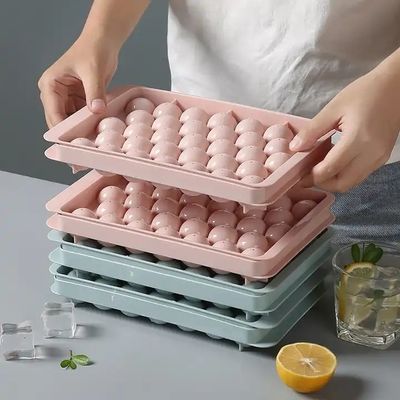 PP 33 홀리 원 둥근 공 아이스 큐브 트레이 구구 플라스틱 아이스 공 제조 폼 뚜??
