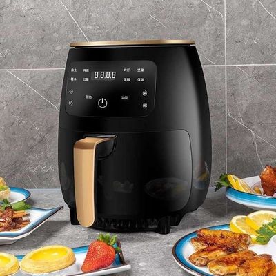 4.5L 6L 실버 크레스트 기름 없는 공기 프라이어 맛있고 건강한 음식의 비결