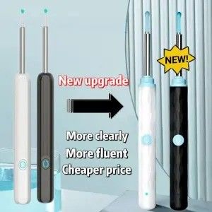 가정용 청소 귀 수액 제거 키트 1296P 오토스코프 귀 청소기 카메라와 빛