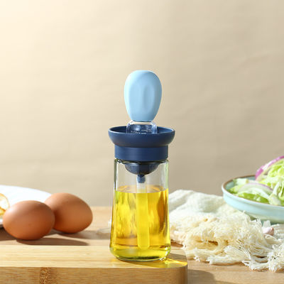 가정용 비늘과 실리콘 그릴 브러쉬와 함께 지속 가능한 주방 오일 분배 병