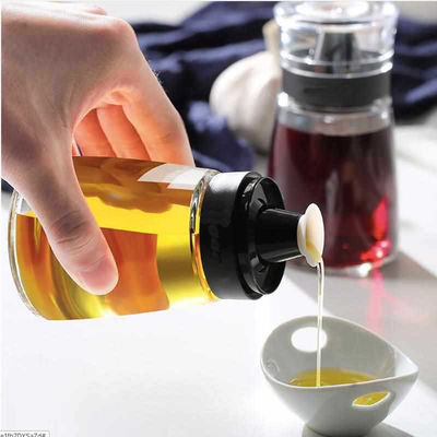 투명한 유리 오일 잔 170ML 식용품용 식초 오일 스프레이 병 세트 425g