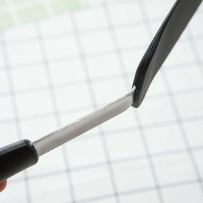 2 팩 600F 열에 내성이 있고 끈질기지 않는 반전된 달걀 실리콘 스파툴라 149 115G
