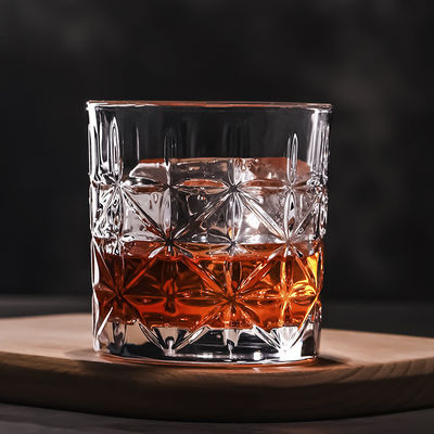 300ml 용량의 위스키 테킬라 컵과 맥스 다이아몬드 유리 용품