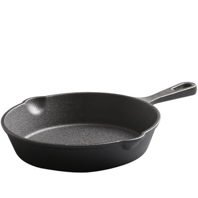 반착성 선순환 Cast Iron Skillet Black 지속가능한 야외 요리용품