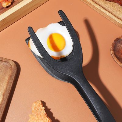 2 in 1 스파툴라 톤 요리 도구 블랙 에그 플리퍼 톤 팬케이크 생선 프렌치 토스트
