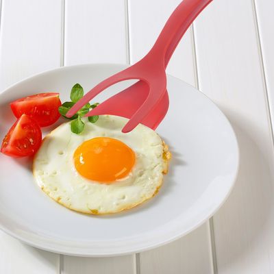 과일 채소 도구 2 1 스파툴 톱 PPA 재료 잡기 및 플립 계란 클립