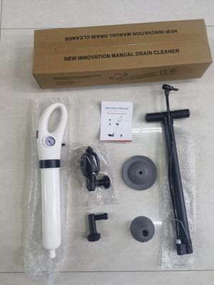 가구 청소 공기 펌프와 압력 파이프 플랑저와 함께 전기 화장실 드래거