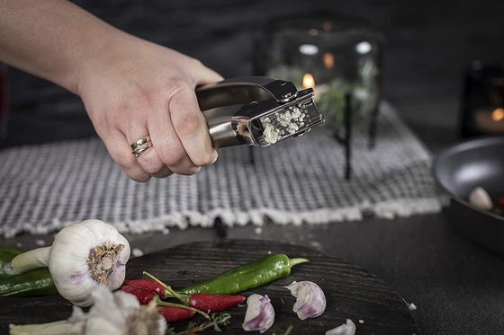지속 가능한 부엌 가젯을위한 멀티 키친 그레이터 핫 스테인리스 스틸 마늘 프레스