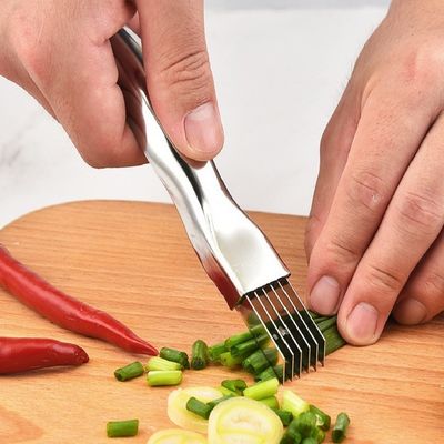 과일 채소 도구를 위해 430 스테인레스 스틸로 만든 스칼리온 쉐리더 칼
