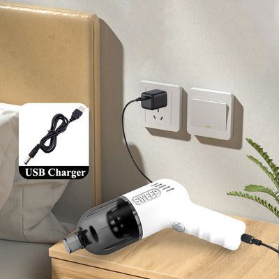 자동차 청소용 2500Pa 흡수 및 1800Mah 배터리 휴대용 무선 휴대용 먼지 흡수기