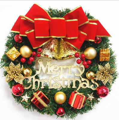 맞춤형 로고와 함께 정문 둥근 XMAS 왕관