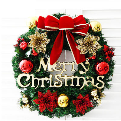 맞춤형 로고와 함께 정문 둥근 XMAS 왕관