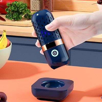 레스토랑 채소 청소기 캡슐 모양 USB 식품 청소기 작은 과일과 채소를 위해