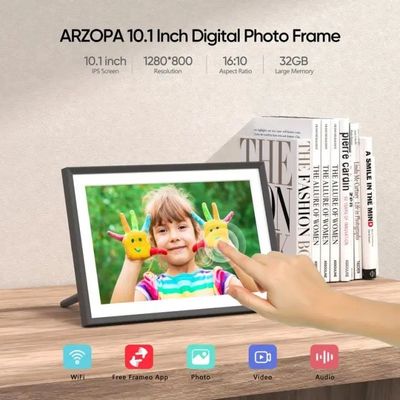공급품 대량 10인치 16g 와이파이 LCD 클라우드 비디오 다운로드 프레임 디지털 사진 그림 프레임