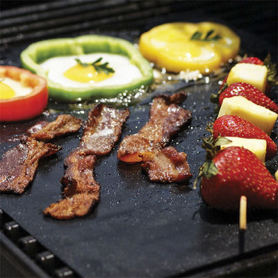 비 스틱 BBQ 그릴 매트 베이킹 매트 방화 탄소 유리 섬유 달걀 도구 요리