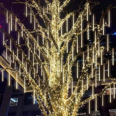 추운 비 요정 LED 스트링 라이트 휴일 파티 가정 장식을위한 큐브 디자인