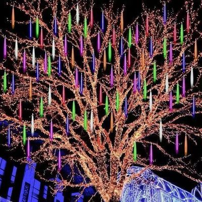 추운 비 요정 LED 스트링 라이트 휴일 파티 가정 장식을위한 큐브 디자인