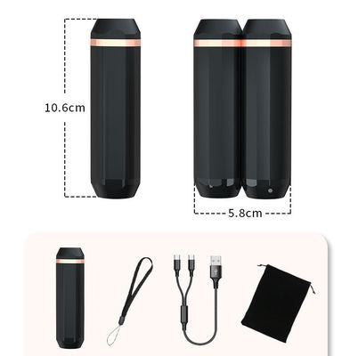 미니 히터 USB 충전 핸드 워머 2 팩 자석 재충전 전기 손전등 전원