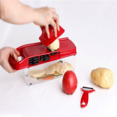 10 in 1 채소 절단기 Grater Slicer 지속 가능한 과일 채소 절단 도구