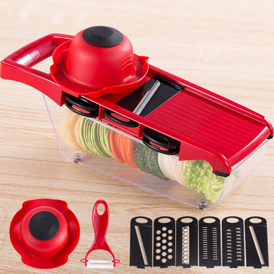 10 in 1 채소 절단기 Grater Slicer 지속 가능한 과일 채소 절단 도구