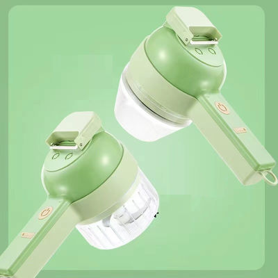 ABS 2023 핫 개틀링 다기능 가정용 요리 기계 전기 마늘 푸레이 마늘 자동 마늘 섞기