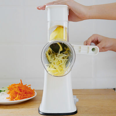 지속가능한 부엌 도구 5 in 1 로터리 graters 채소를 깎고 긁는