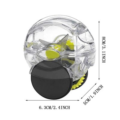 플라스틱 롤링 마늘 프레스 크레셔 콥터 주방 기기 6.3*5.0*8.0cm 허용