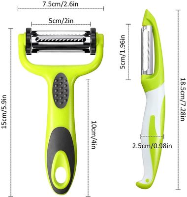 주방용 다기능 스테인리스 스틸 펠러 칼 19*2.5*2cm OEM/ODM 허용