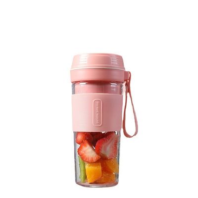 280ml 휴대용 USB 충전 가정용 전기 수액기 4 블레이드 채소 과일 수액기 컵제조기
