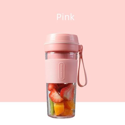280ml 휴대용 USB 충전 가정용 전기 수액기 4 블레이드 채소 과일 수액기 컵제조기