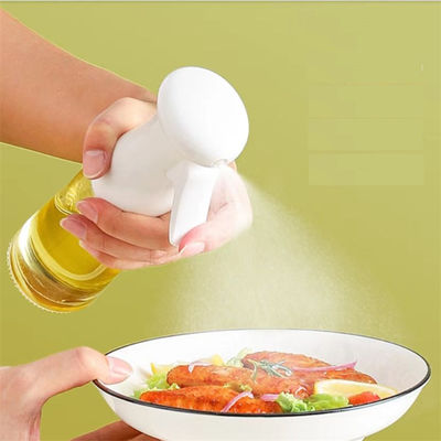 사용자 지정 로고 230 ML 유리 식초 스프레이어 올리브 오일 스프레이 병 가정용 도구