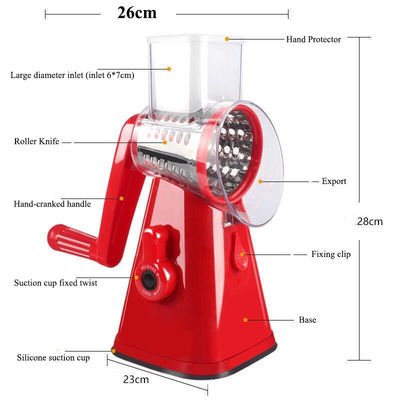 초록 회전 치즈 Grater 채소를 쪼개기 위해 모든 부엌에 완벽한 추가