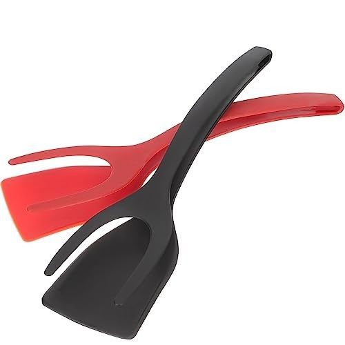 2 in 1 스파툴라 톤 요리 도구 블랙 에그 플리퍼 톤 팬케이크 생선 프렌치 토스트