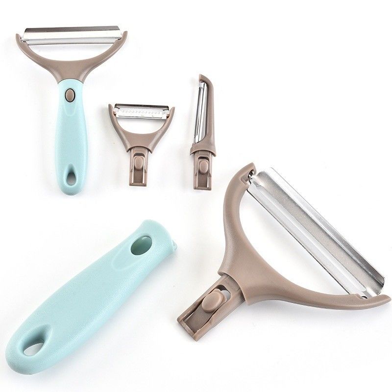 과일 채소 도구에 대한 4 PCS 껍질 벗기는 다기능 부엌 기기 최고의 세트
