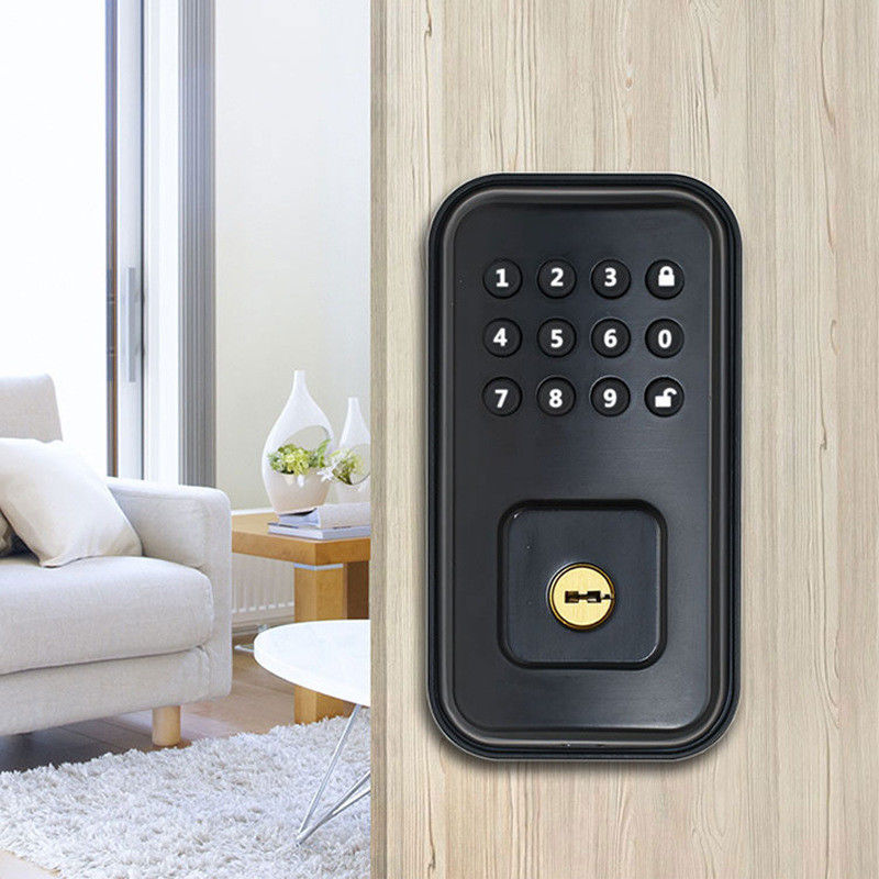 배터리로 작동하는 디지털 스마트 잠금과 TTlock Tuya WiFi 앱으로 문을 보호하세요