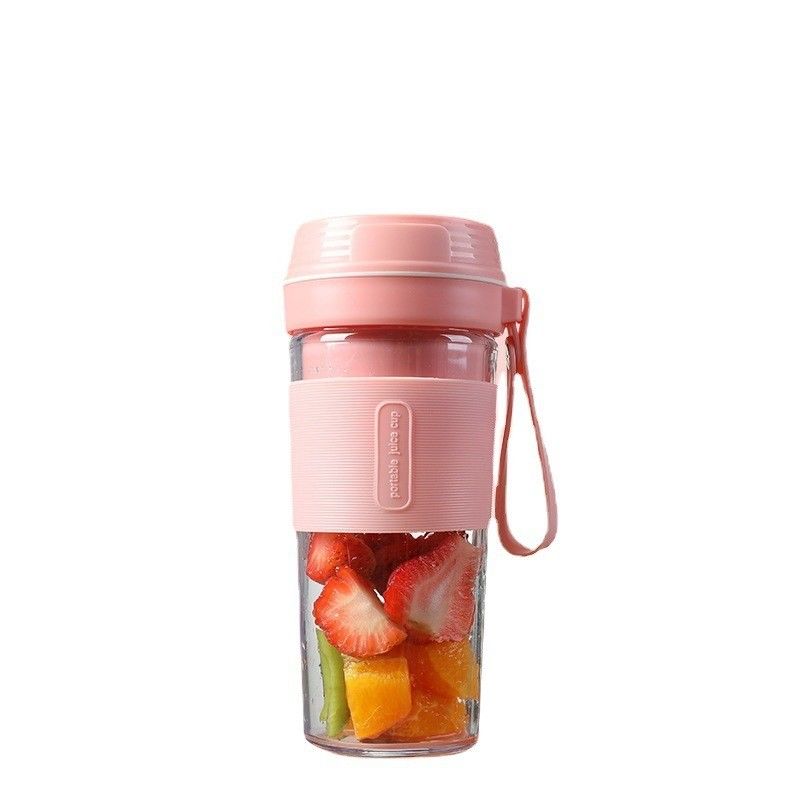 280ml 휴대용 USB 충전 가정용 전기 수액기 4 블레이드 채소 과일 수액기 컵제조기